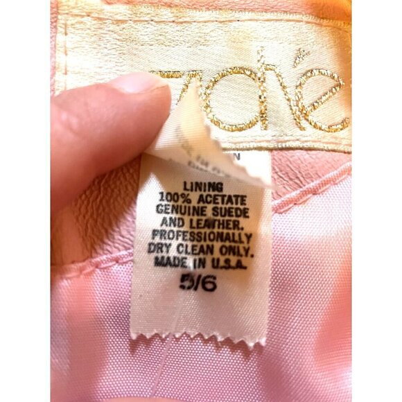 NWT Vintage Cache Leather Mini Dress 6 Bandage Bodycon Pastel Party Cocktail 80s - Picture 10 of 12